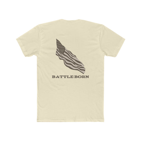 BBA Born For Battle American Tee - Tan