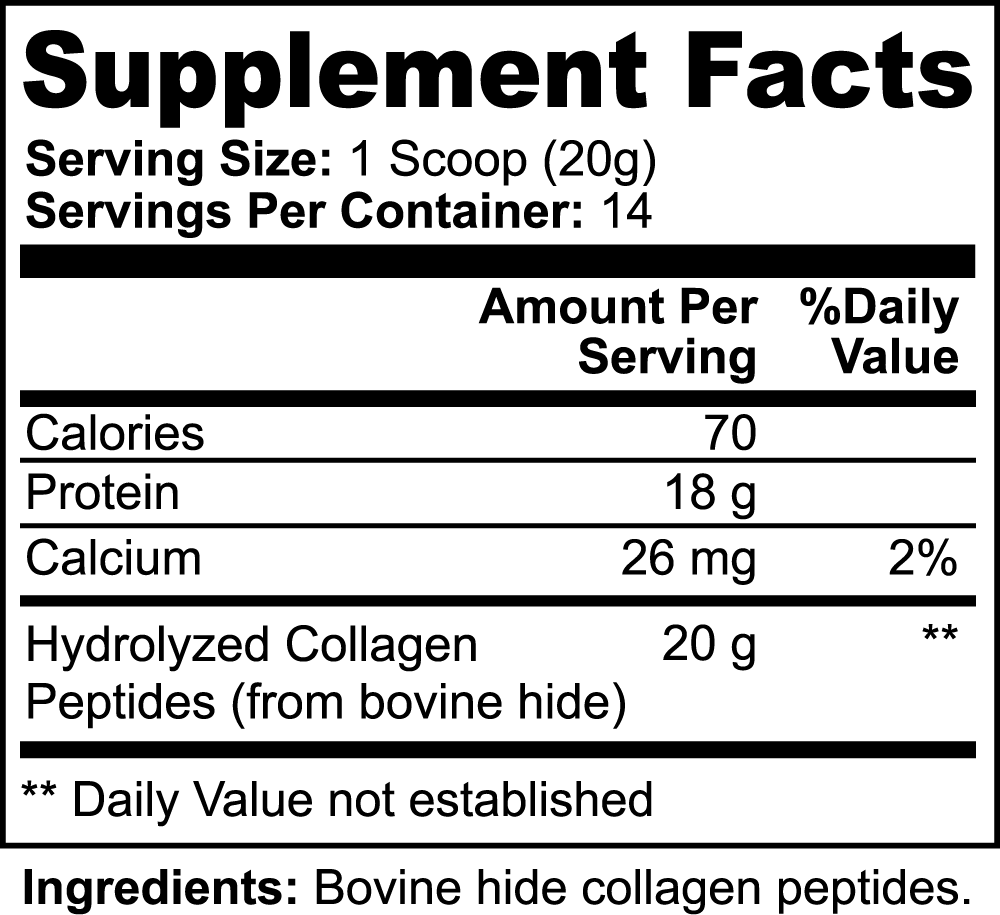 Grass-Fed Collagen (Unflavored)